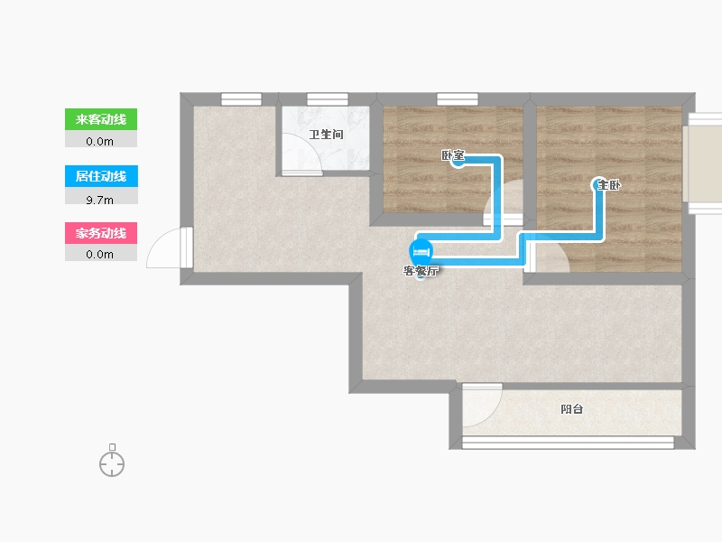 广东省-深圳市-新街口大厦-46.19-户型库-动静线