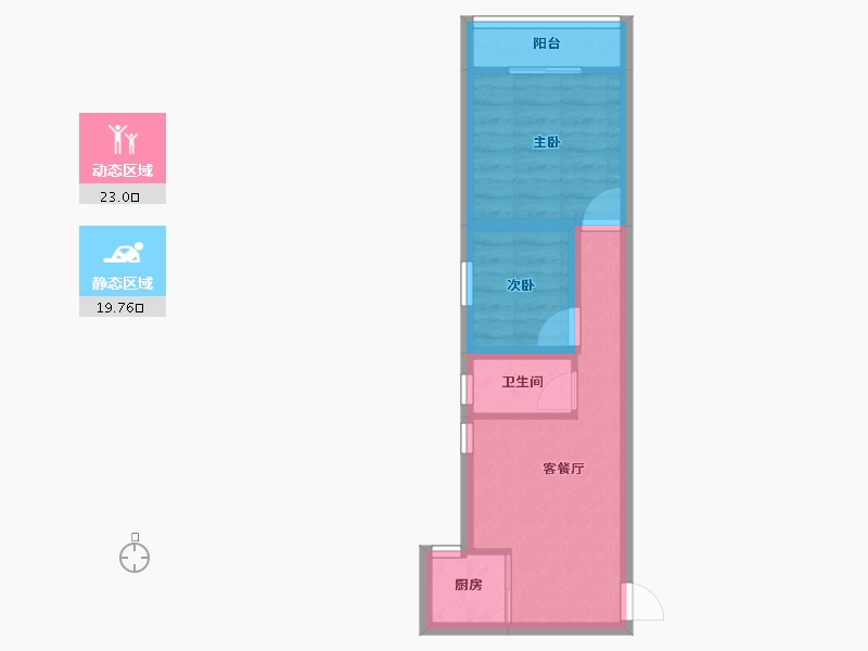 广东省-深圳市-旺业豪苑-36.99-户型库-动静分区