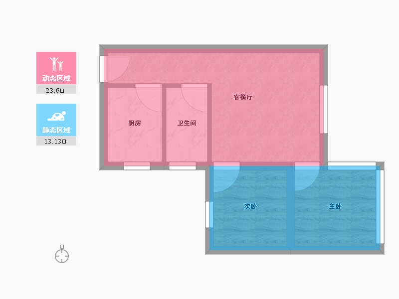 广东省-深圳市-红岗花园-31.85-户型库-动静分区