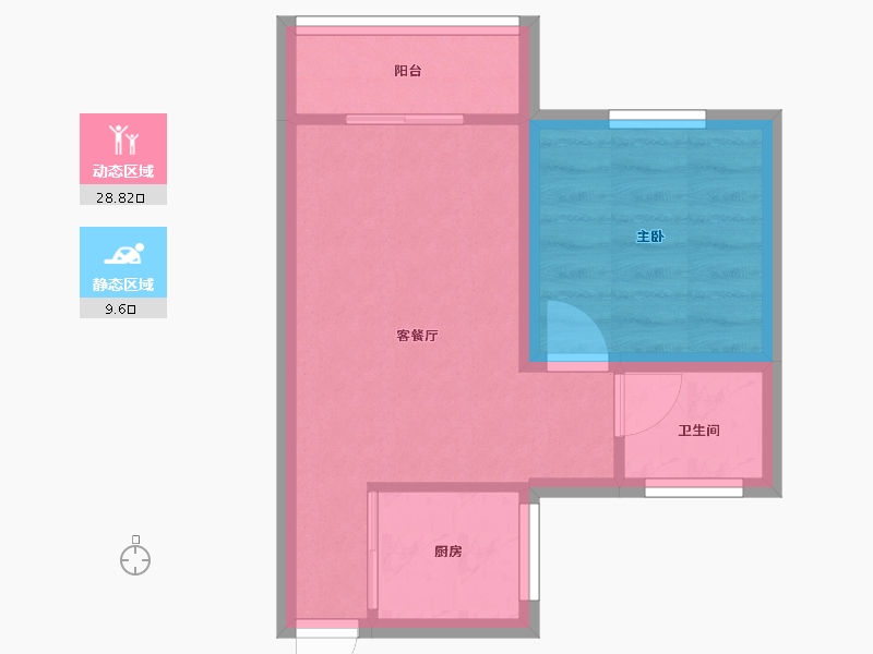 广东省-深圳市-友邻公寓-33.64-户型库-动静分区