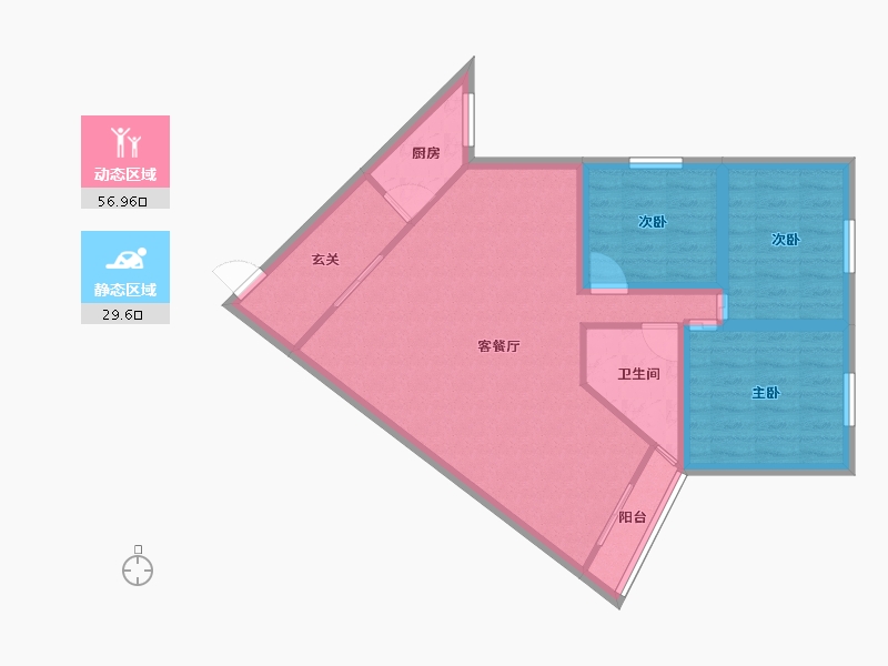 广东省-深圳市-金丽豪苑-77.26-户型库-动静分区