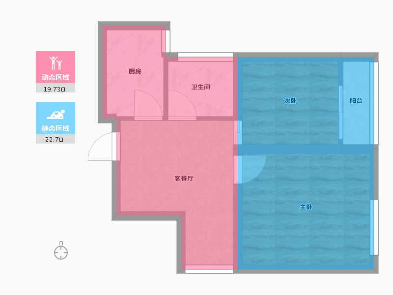 广东省-深圳市-海丰苑-36.89-户型库-动静分区