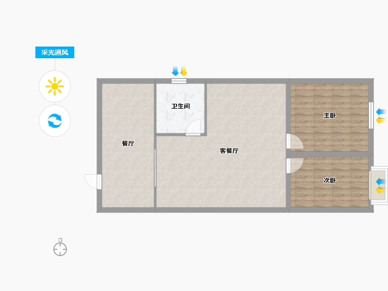 广东省-深圳市-永安商业城-86.23-户型库-采光通风