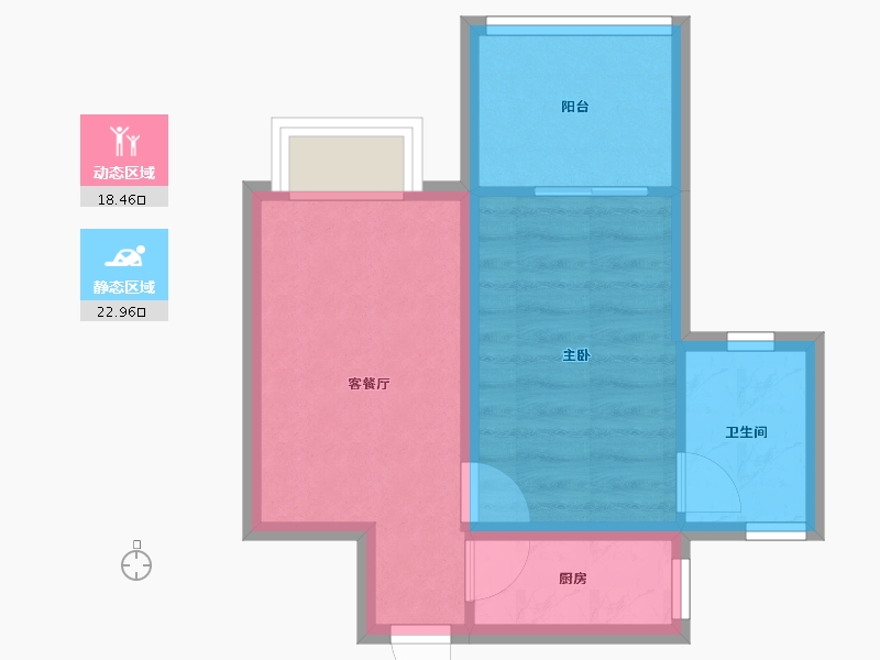 广东省-深圳市-鼎太风华(六期)-36.15-户型库-动静分区