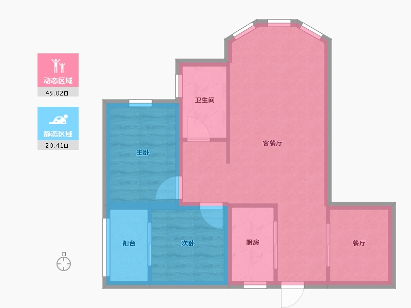 广东省-深圳市-万象新园-58.23-户型库-动静分区