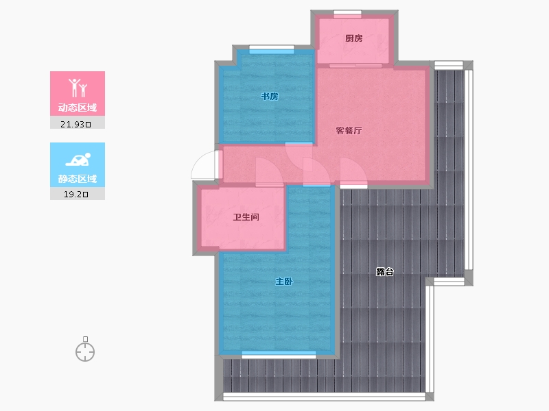 广东省-深圳市-向南西苑-59.20-户型库-动静分区