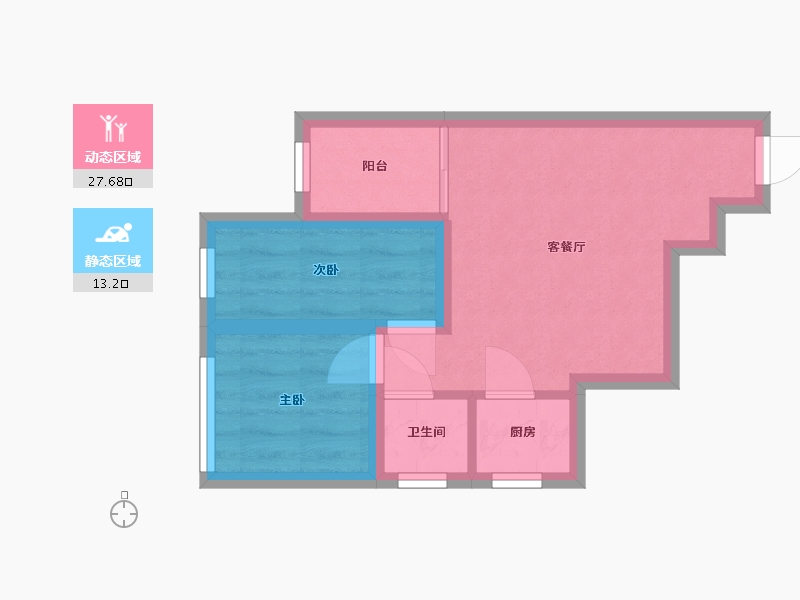 广东省-深圳市-康佳苑-35.34-户型库-动静分区