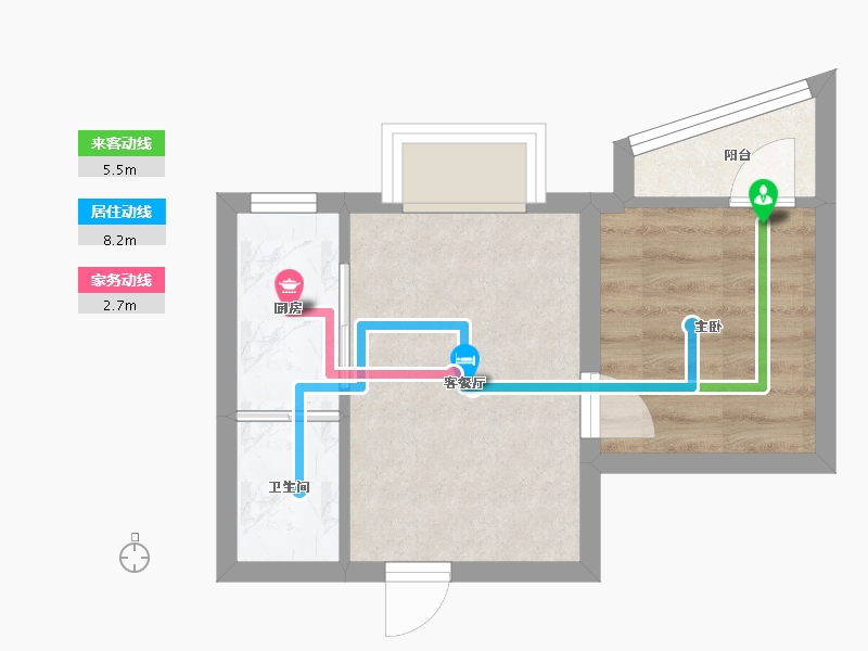 广东省-深圳市-新街口大厦-27.38-户型库-动静线