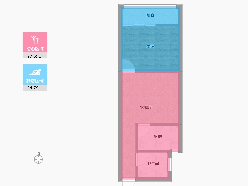 广东省-深圳市-向南瑞峰花园-33.71-户型库-动静分区