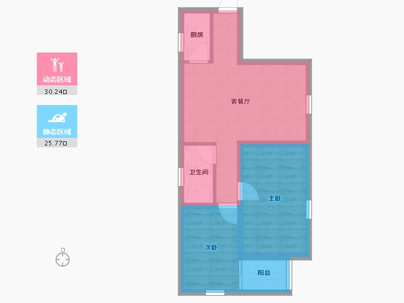 广东省-深圳市-海富花园-49.09-户型库-动静分区