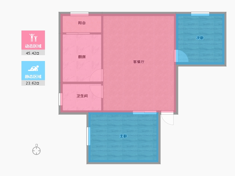 广东省-深圳市-日豪名园-62.48-户型库-动静分区