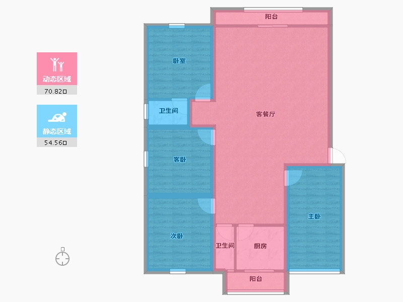 广东省-深圳市-沁园-112.94-户型库-动静分区