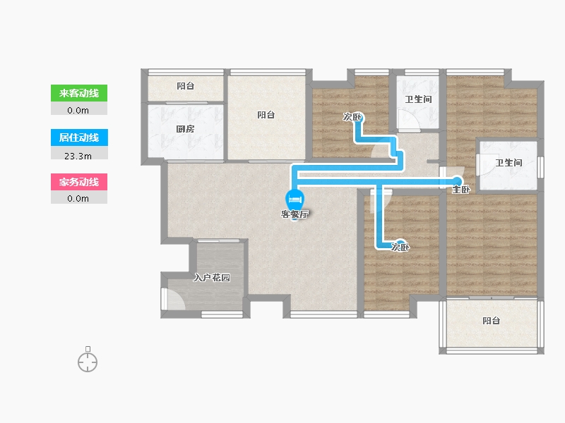 广东省-深圳市-碧榕湾-107.33-户型库-动静线