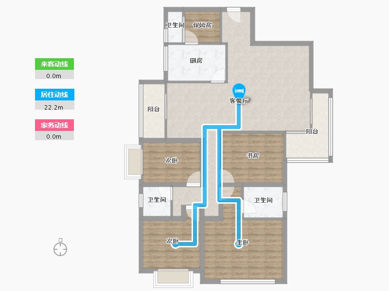 广东省-深圳市-鸣翠谷-119.91-户型库-动静线