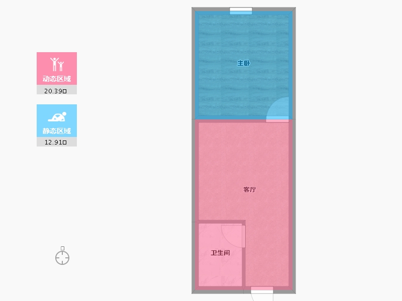 广东省-深圳市-新一代国际公寓-29.47-户型库-动静分区