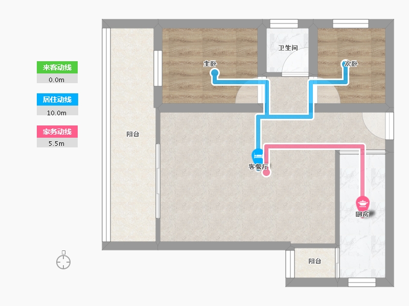 广东省-深圳市-都心名苑-47.94-户型库-动静线