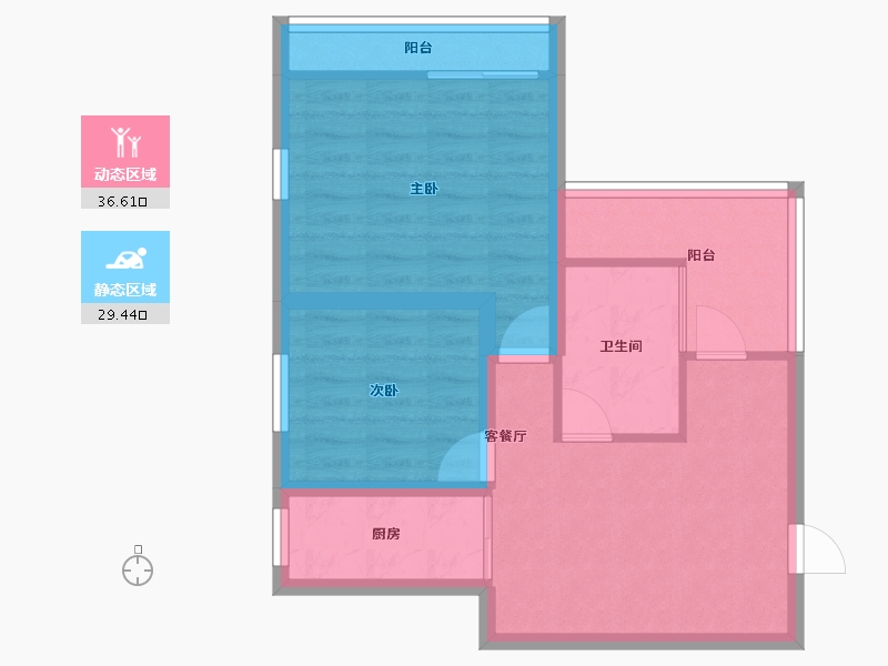 广东省-深圳市-旺业豪苑-58.19-户型库-动静分区