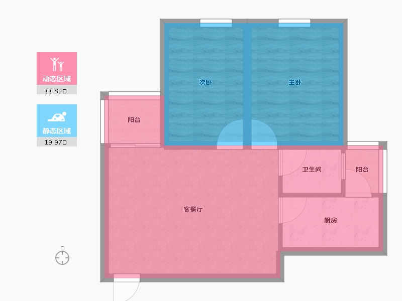 广东省-深圳市-长丰苑-47.57-户型库-动静分区