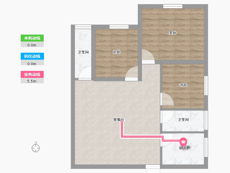 广东省-深圳市-云海天城-66.93-户型库-动静线