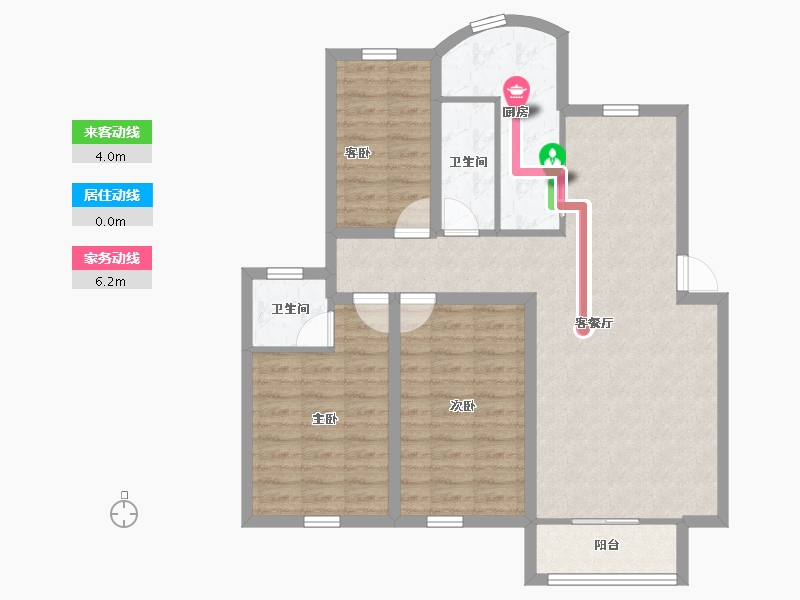 广东省-深圳市-滢水山庄一区-89.01-户型库-动静线