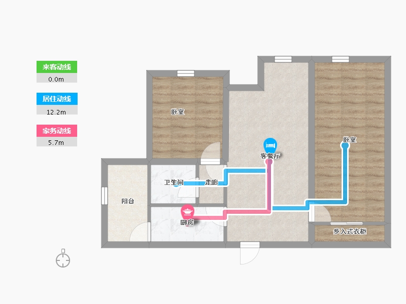 广东省-深圳市-官龙名苑-65.13-户型库-动静线