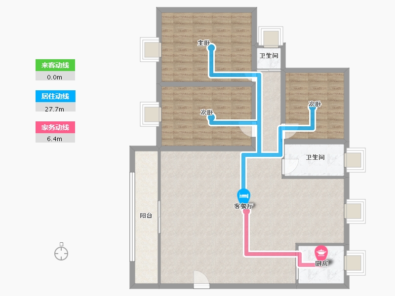 广东省-深圳市-名家富居-117.23-户型库-动静线