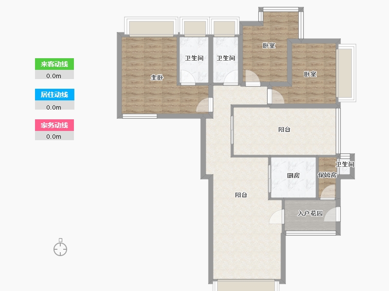 广东省-深圳市-集信名城-97.90-户型库-动静线