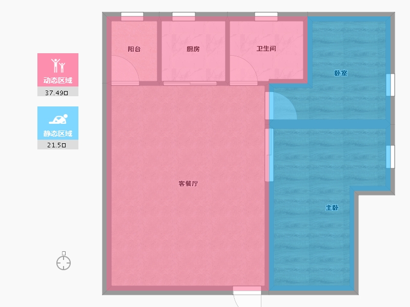 广东省-深圳市-海典居-52.65-户型库-动静分区