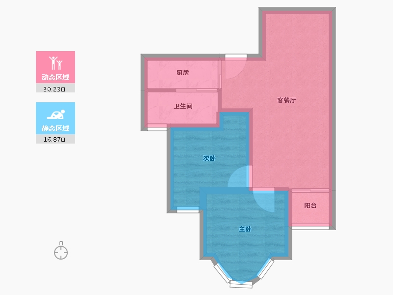 广东省-深圳市-联城美园-41.10-户型库-动静分区