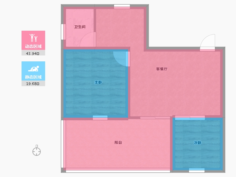 广东省-深圳市-星海名城(六期)-56.48-户型库-动静分区