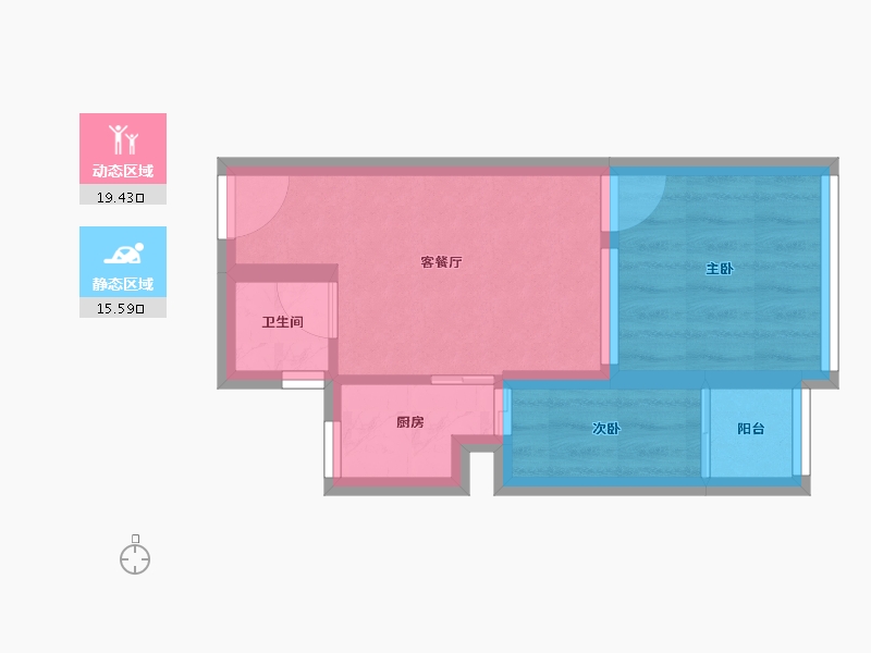 广东省-深圳市-南光城市花园-30.03-户型库-动静分区