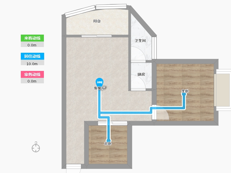 广东省-深圳市-中润大厦-41.62-户型库-动静线