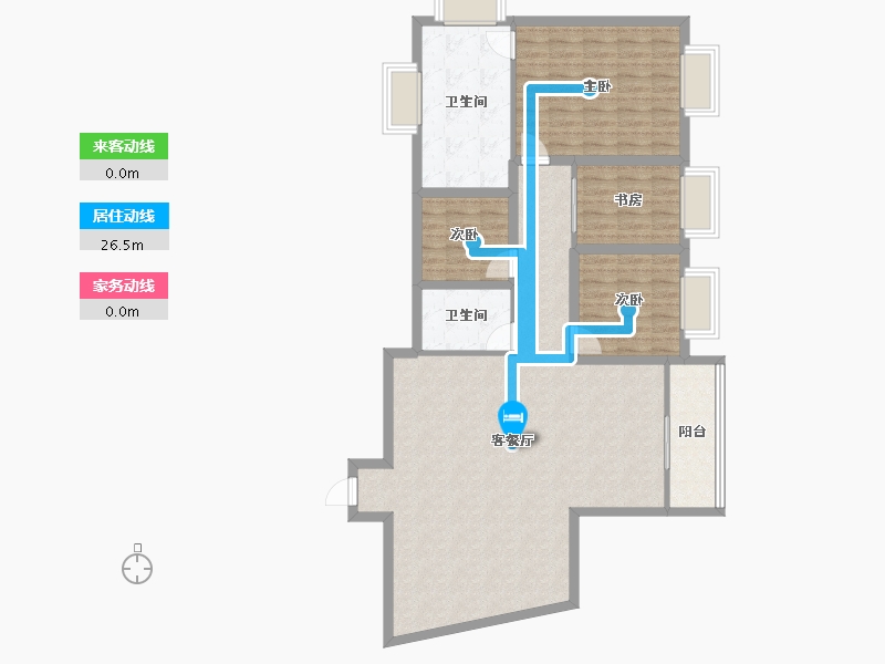 广东省-深圳市-金泓凯旋城-116.47-户型库-动静线