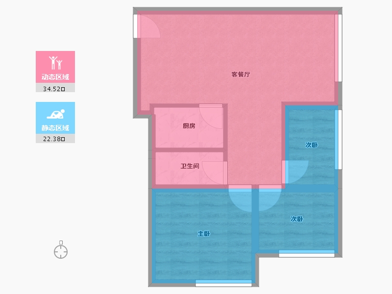 广东省-深圳市-同乐大厦-50.20-户型库-动静分区