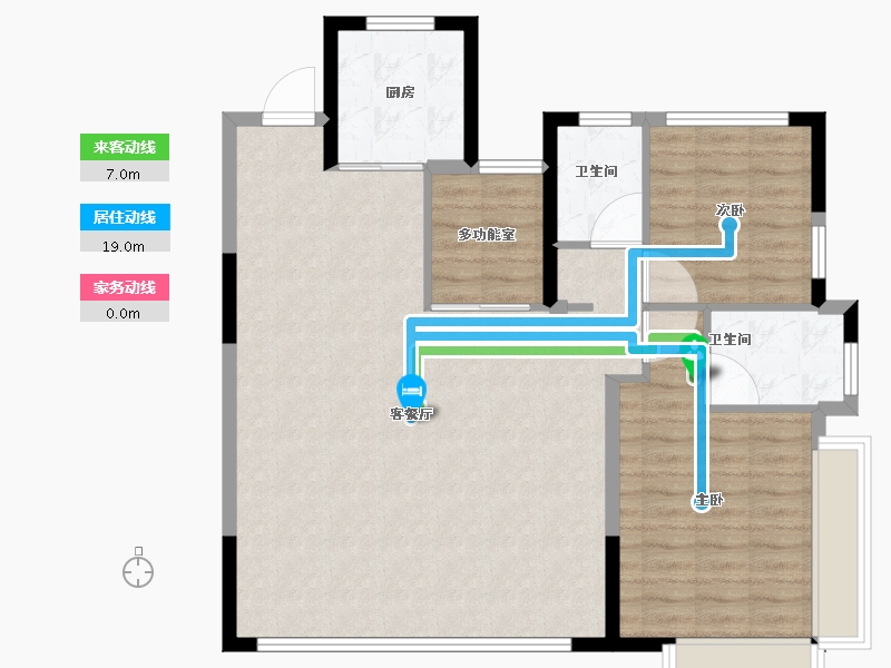 浙江省-丽水市-丽水建发·养云-96.00-户型库-动静线