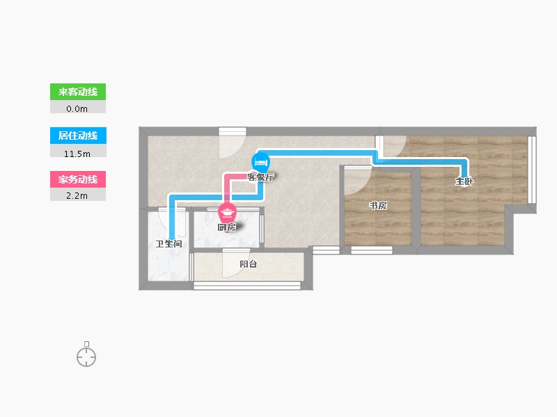 广东省-深圳市-城市天地广场-35.33-户型库-动静线