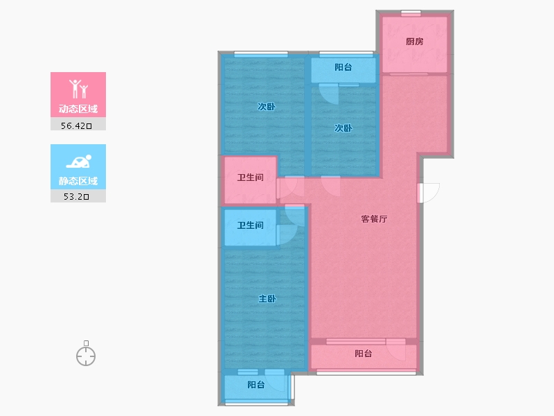 河北省-承德市-御景新城-112.00-户型库-动静分区