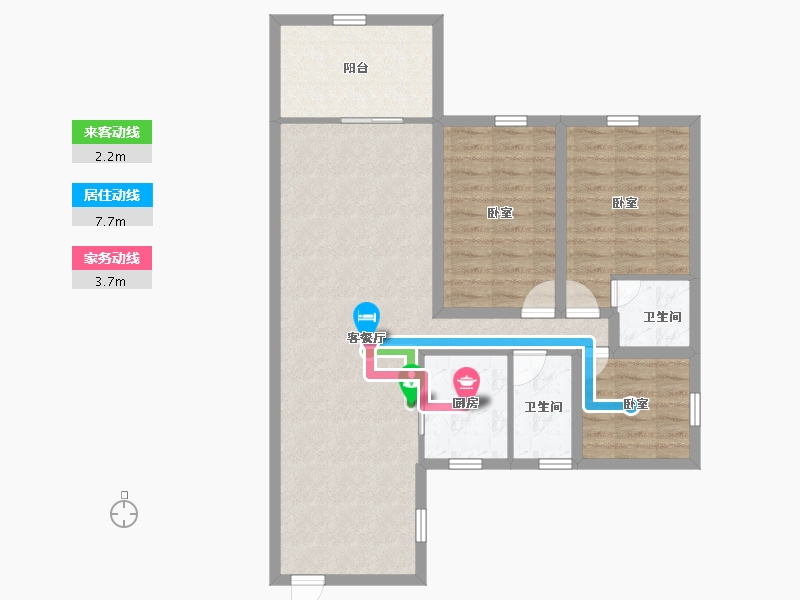 广东省-深圳市-宏发领域-88.02-户型库-动静线