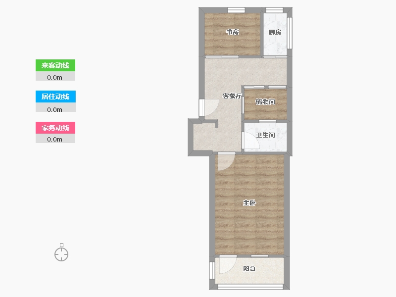 江苏省-苏州市-彩香二村-41.44-户型库-动静线