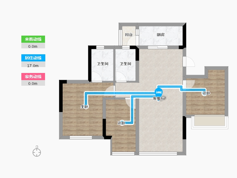 四川省-成都市-东原江山印月-74.47-户型库-动静线