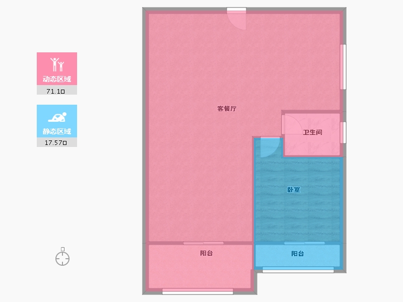 广东省-深圳市-流塘阳光-82.39-户型库-动静分区