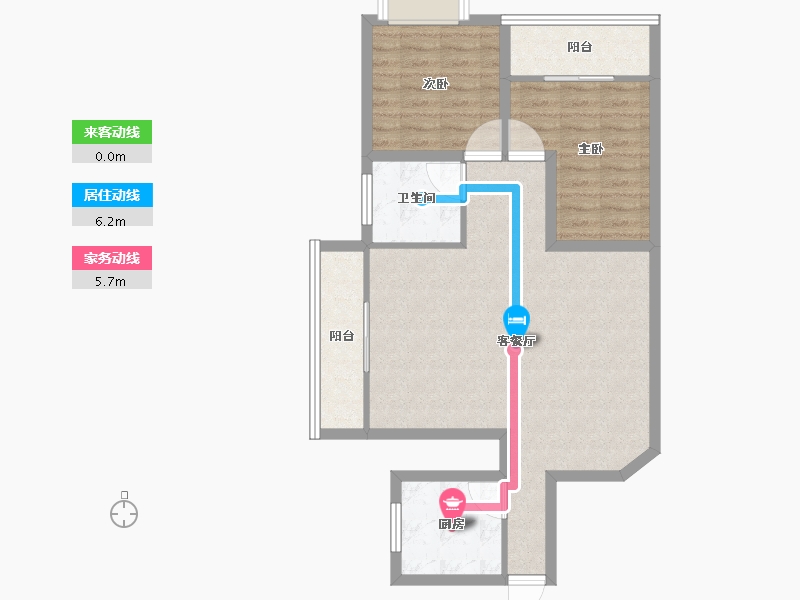 广东省-深圳市-怡园大厦-77.49-户型库-动静线