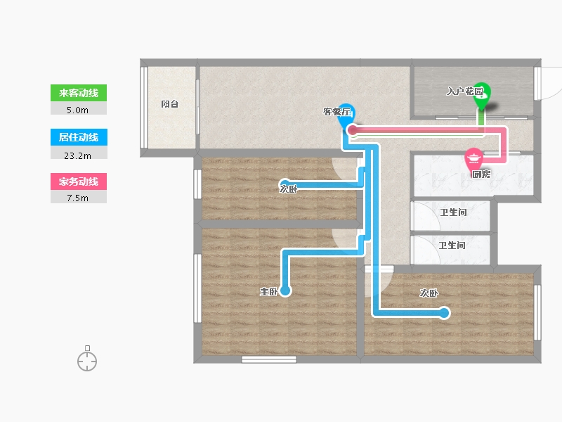 广东省-深圳市-星海名城(三期)-101.01-户型库-动静线