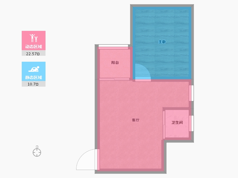 广东省-深圳市-百富大厦-29.46-户型库-动静分区