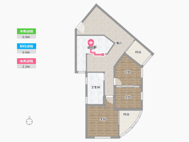 广东省-深圳市-锦绣花园四期-96.00-户型库-动静线