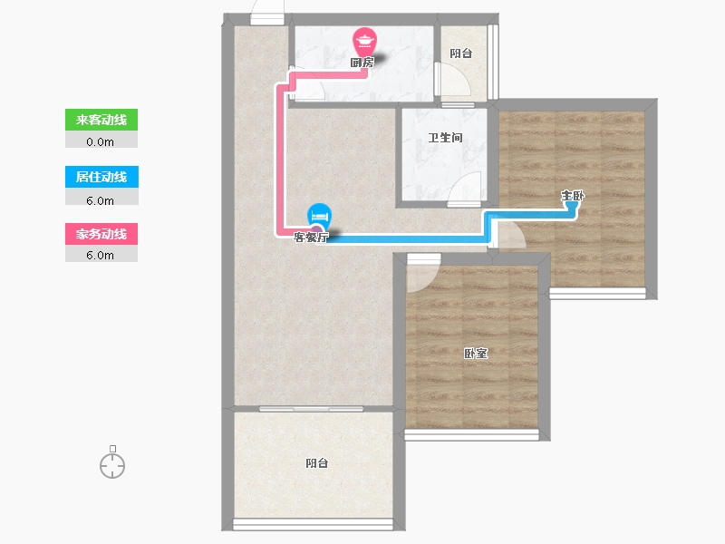 广东省-深圳市-星河盛世-62.40-户型库-动静线