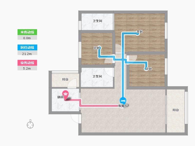 广东省-深圳市-泰华锦绣城-81.51-户型库-动静线