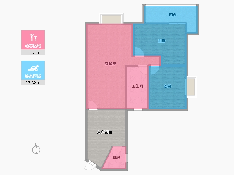 广东省-深圳市-星海名城(三期)-86.85-户型库-动静分区