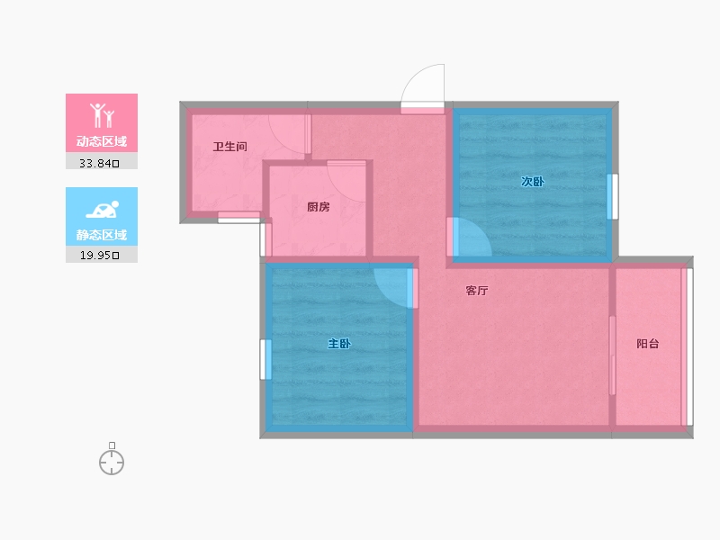 广东省-深圳市-新街口大厦-46.87-户型库-动静分区