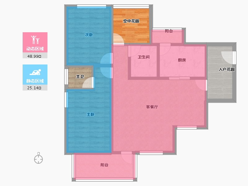 广东省-深圳市-崇文小区-78.80-户型库-动静分区